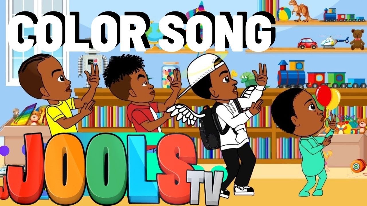 Color Song (Hip Hop Remix) | Jools TV™️ Trap Nursery Rhymes & Kids Songs