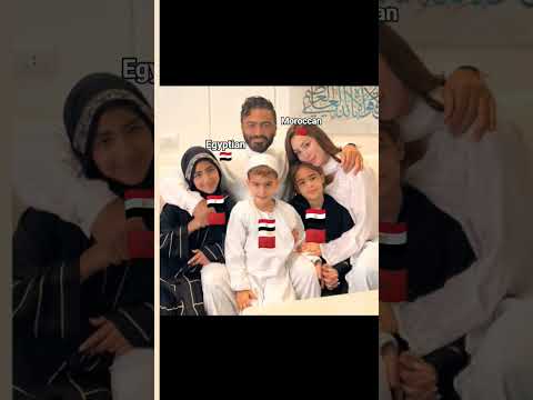 Egyptian actor, singer, Tamer Hosny, his wife, Moroccan singer andmodel Basma Bousil #egypt #morooco