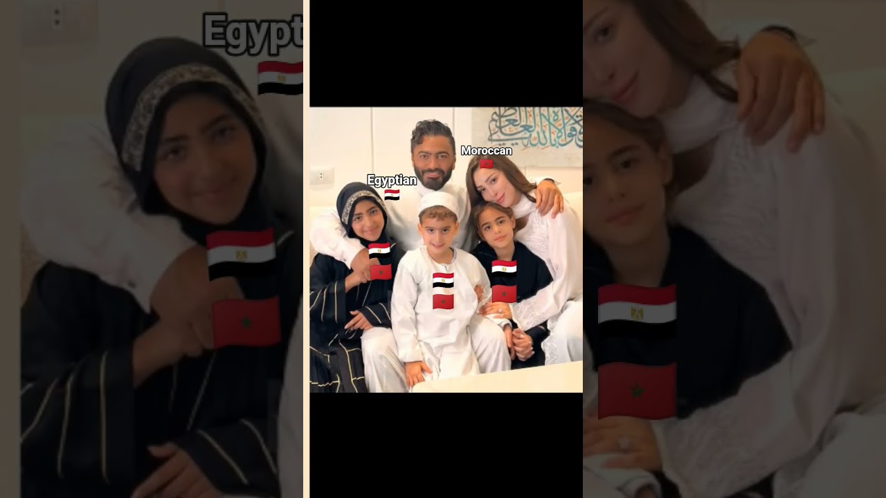 Tamer Hosny and Basma Bousil: Egyptian Actor & Moroccan Singer Couple ๐ถ