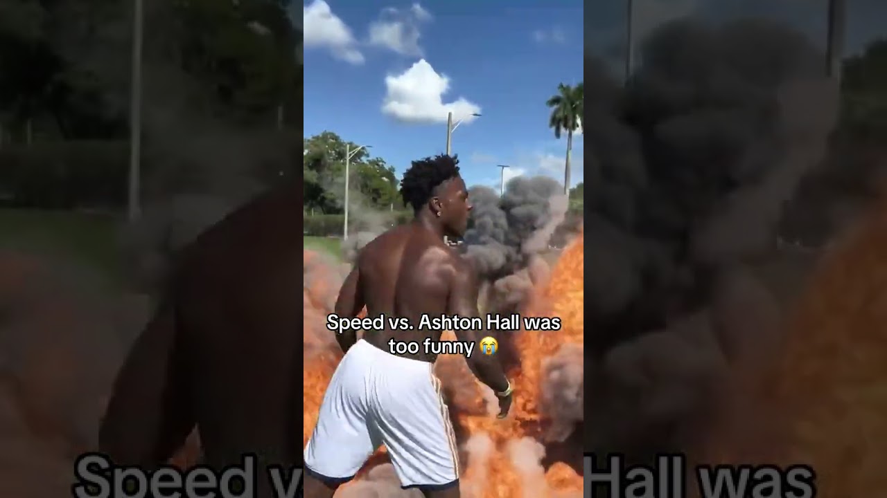 Speed Battles Ashton Hall | IShowSpeed #shorts