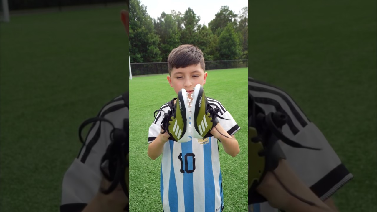 Messi F50 Cleats Are 🤯🐐 | ASMR #shorts