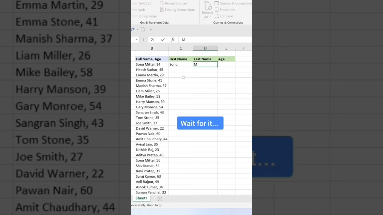 Master Excel's Flash Fill: Quick Tips & Tricks for Beginners 🚀