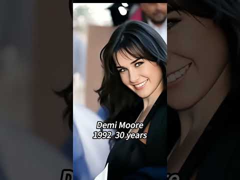 Demi Moore through the years
