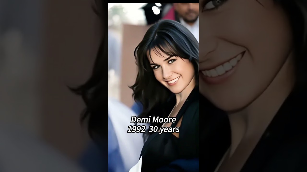Demi Moore through the years