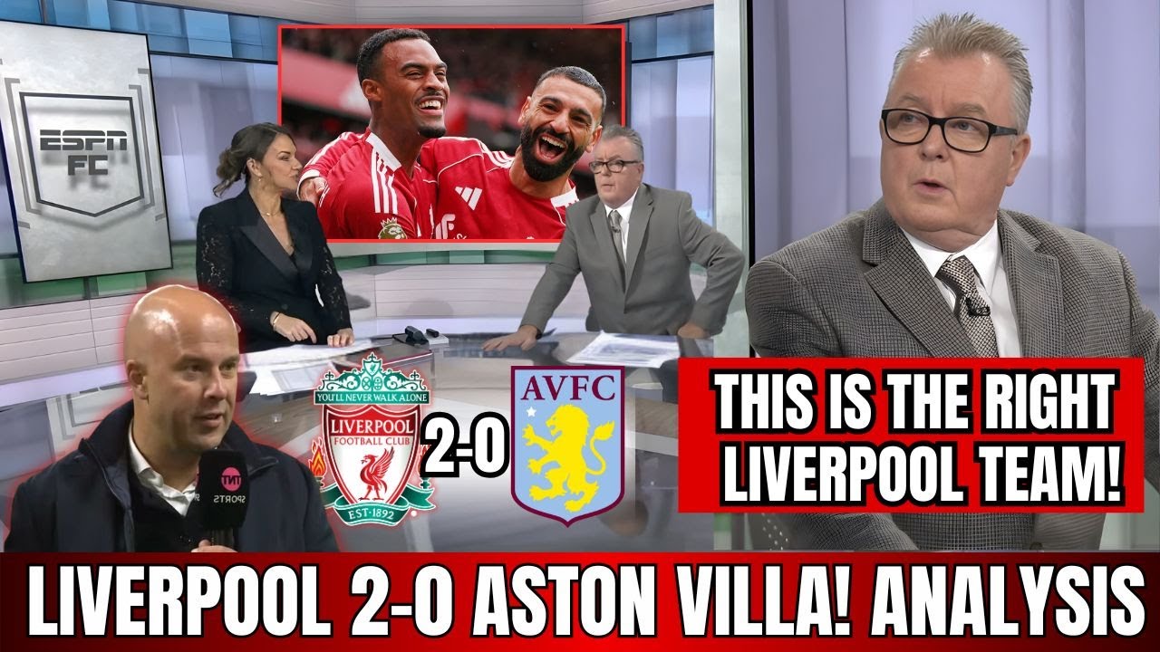 Steve Nicol Praises Liverpool’s Stunning Victory Over Aston Villa ⚽