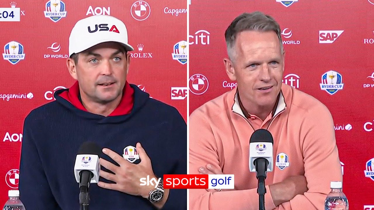 Luke Donald & Keegan Bradley Preview Exciting 2025 Ryder Cup 🏌️♂️