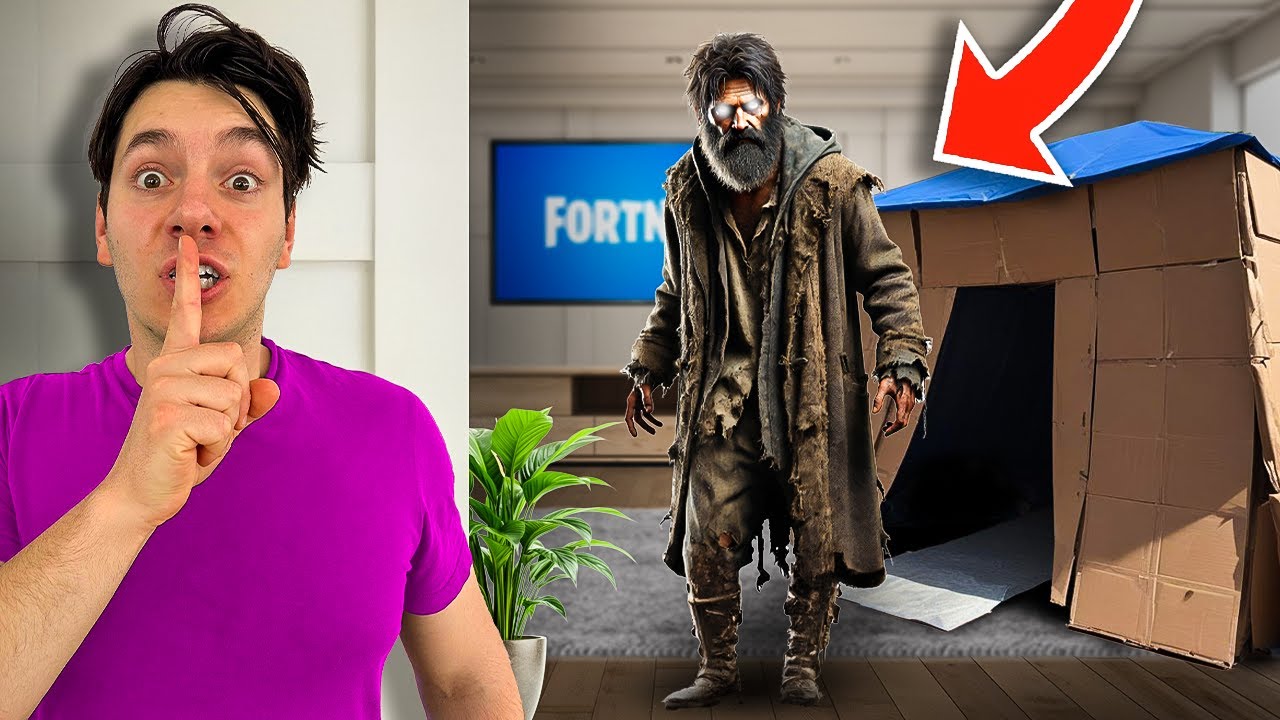 Straszny Bezdomny Zamieszkał u Nas 🏚️