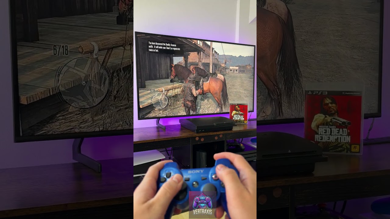 Red Dead Redemption on PS3 Slim in 2025… The Next-Gen Leap of 2010