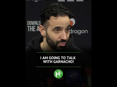 👀'I am going to talk with Garnacho!'😬Ruben Amorim