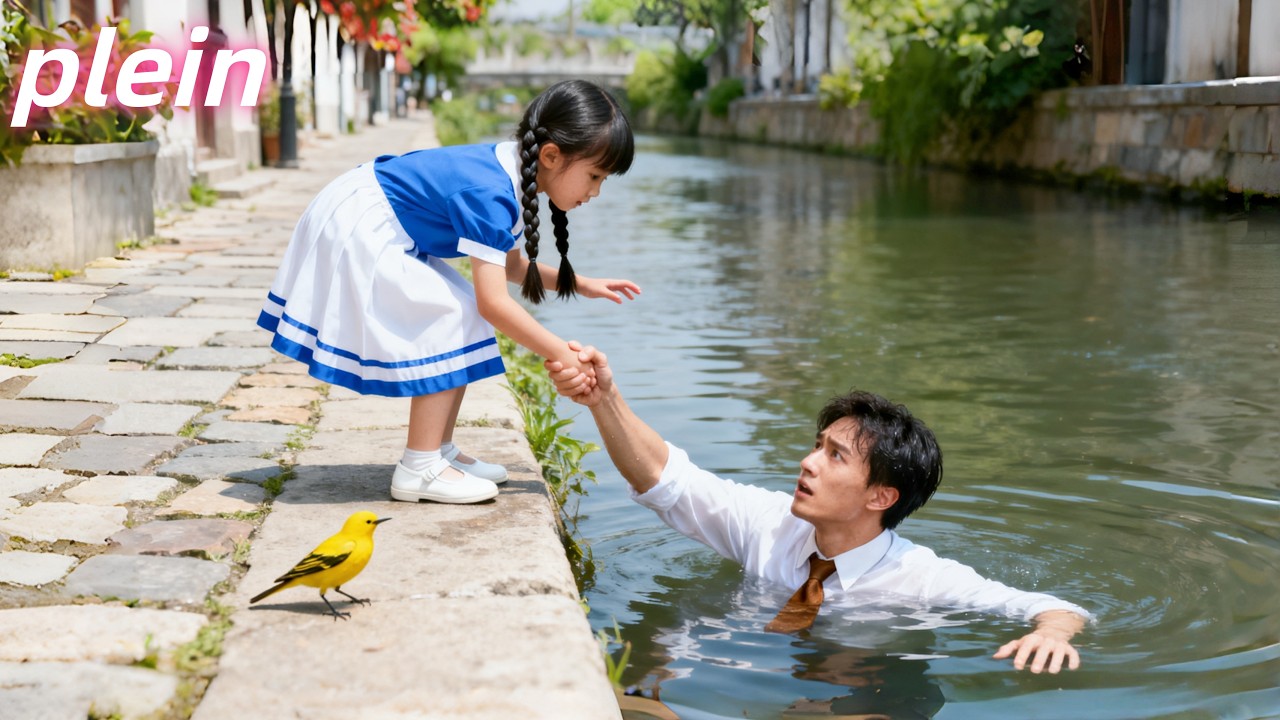 Petite fille sauve un PDG en crise et trouve une famille pleine d'amour 💖