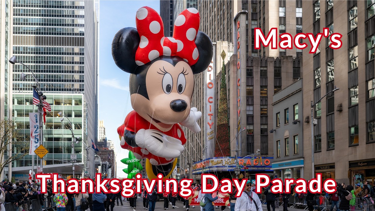 Macy's 2025 Thanksgiving Parade Full Video 🎉