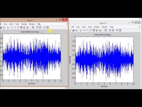 Audio Steganography Hide Secret Text in Audio Matlab Project Source Code
