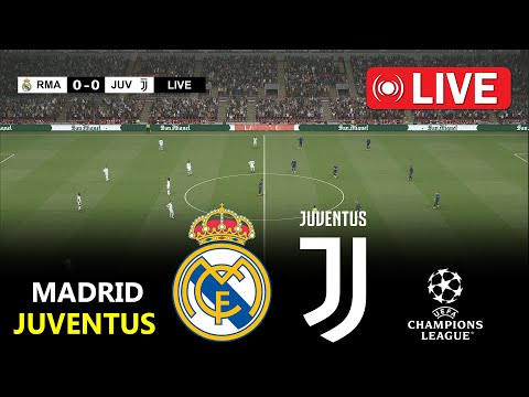 Real Madrid vs Juventus | Champions League 2025/26 | Full Match eFootball Pes 21 Simulation