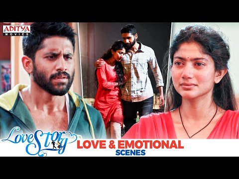 Love Story Movie Love & Emotional Scenes | South Movie | Naga Chaitanya, Sai Pallavi | Aditya Movies