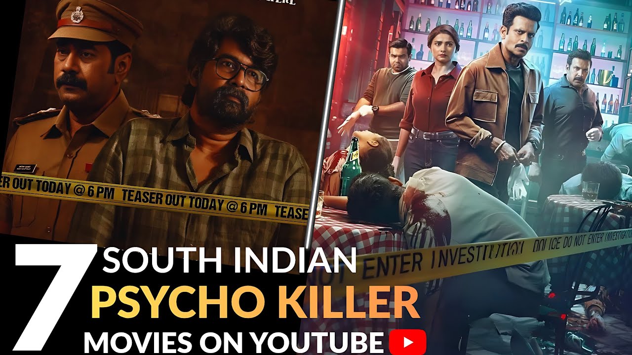 Top 8 South Malayalam Psycho Crime Thrillers in Hindi 2025