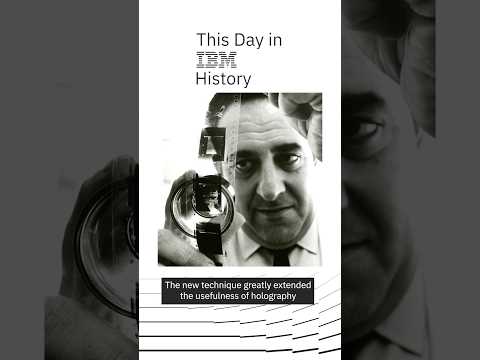 Holograms were created on this day in history