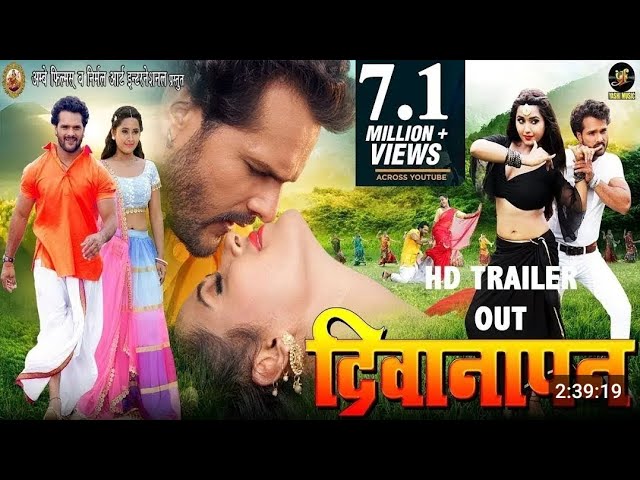 Deewanapan Full Movie 🎬 | Romantic Bollywood Drama with Khesari Lal Yadav & Kajal Raghavani