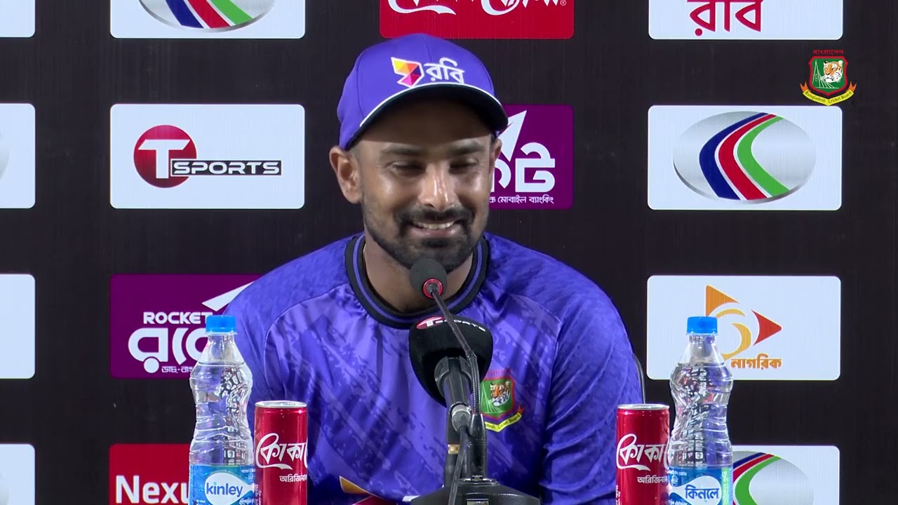 Post-Match Media Conference: Litton Kumer Das, Bangladesh