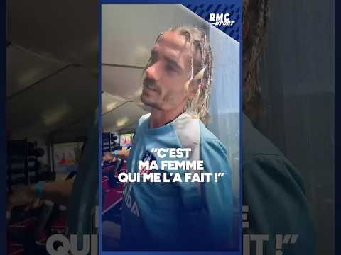 La femme de #griezmann à l'origine de son nouveau look