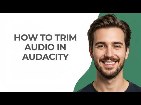 How To Trim Audio In Audacity - GUIDE!