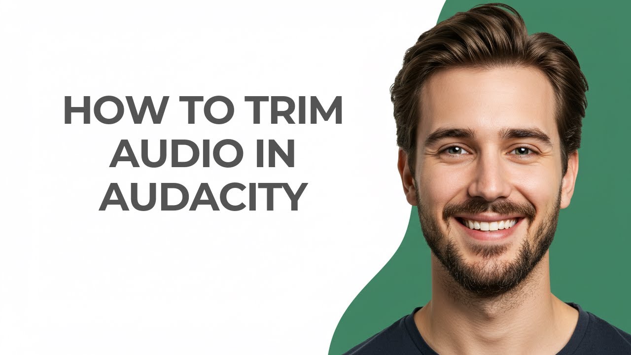 Master the Art of Audio Editing: How to Trim Audio in Audacity 🎧