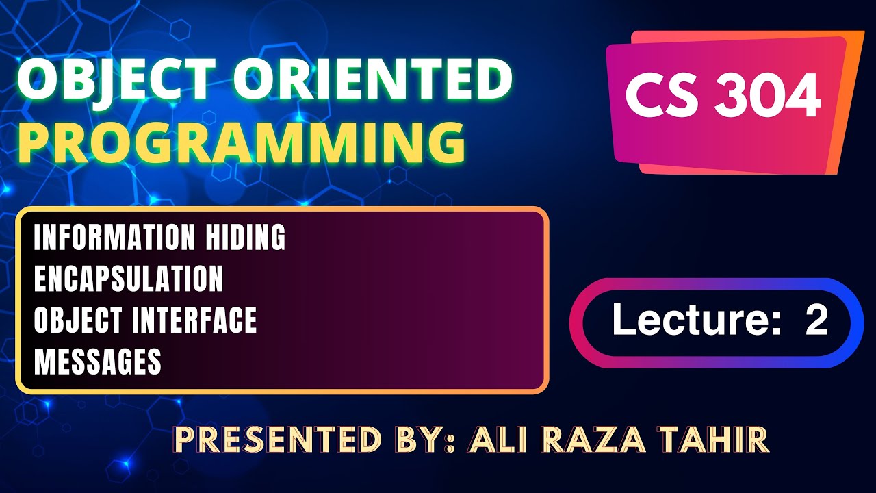CS304 Lecture 2: Info Hiding & Encapsulation