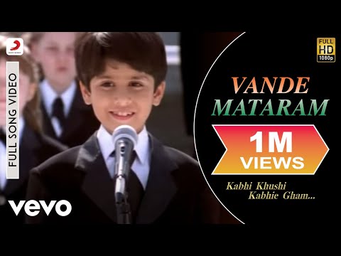 Vande Mataram Full Video - K3G|Hrithik Roshan|Usha Uthup, Kavita Krishnamurthy