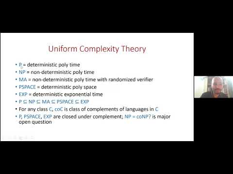 Structure vs Randomness in Complexity Theory - Rahul Santhanam