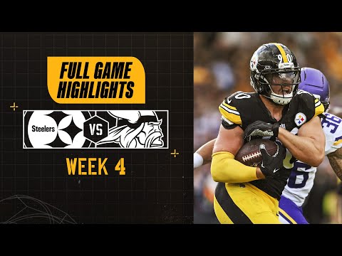 Steelers Top Plays in 24-21 Win over Vikings | Week 4 | NFL Dublin Game | Pittsburgh Steelers