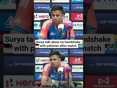Surya Talk about no handshake with pakistan | #cricket #cricketlover #indiavspakistan #asiacup2025