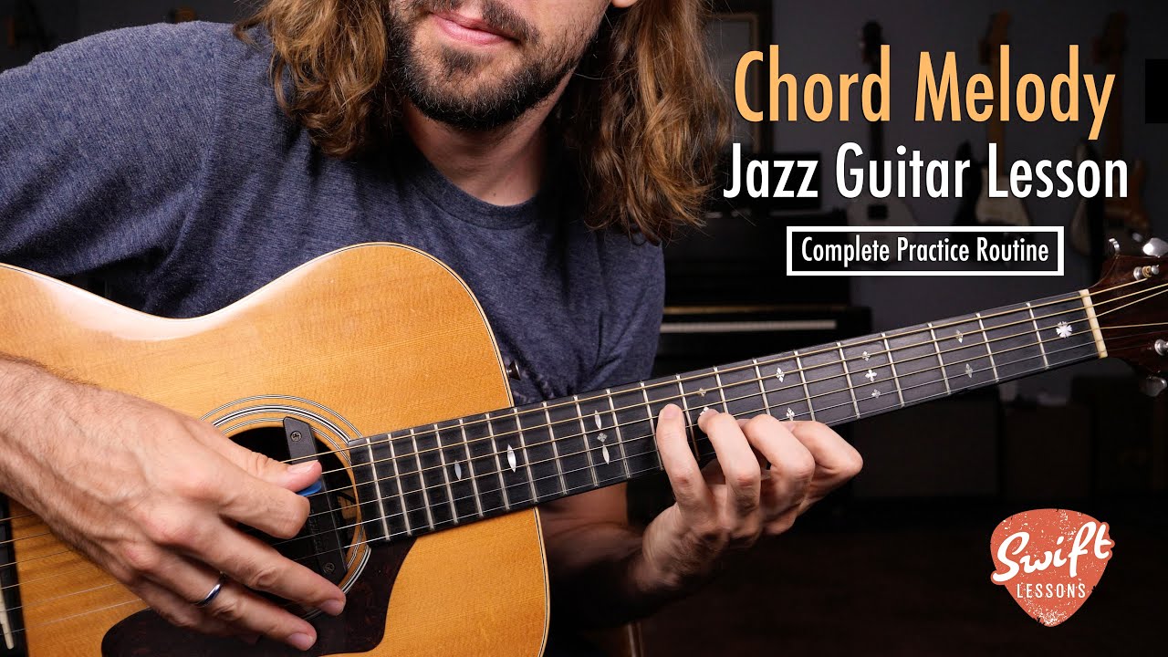 Chord-Melody Jazz Guitar Lesson | Full Practice Routine in C