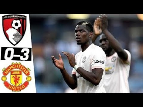 Bournemouth vs Manchester United 0-3 - All Goals & Extended Highlights HD