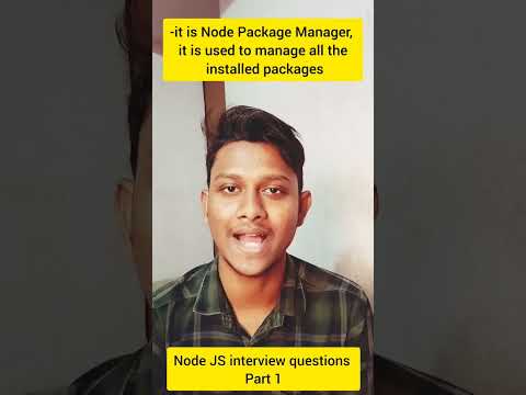 Node Js interview questions part 1 #nodejs #nodejstutorial  #nodevideo @codefamily