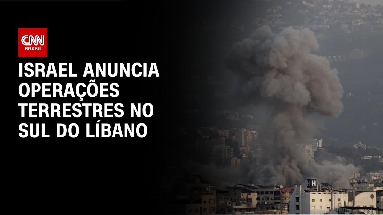 Guerra no Oriente Médio: Israel anuncia operações terrestres no sul do Líbano | CNN NOVO DIA