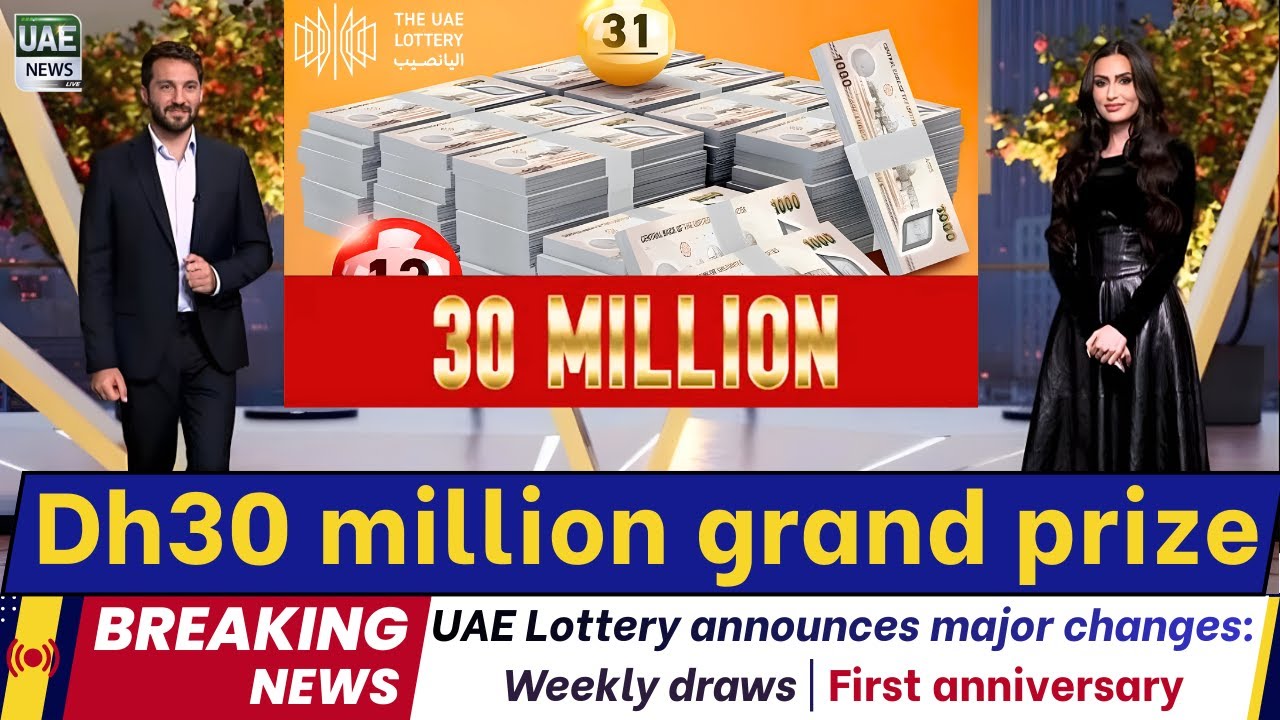 UAE Lottery announces major changes: Weekly draws, Dh30 million grand prize | UAE Lottery winners