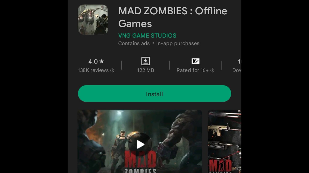 Top 5 zombie games for android #top5games