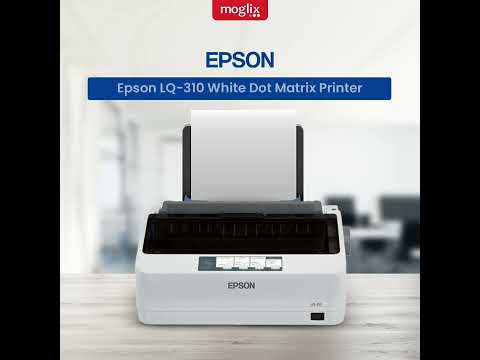 Epson LQ-310 White Dot Matrix Printer - Reliable Printing Solution