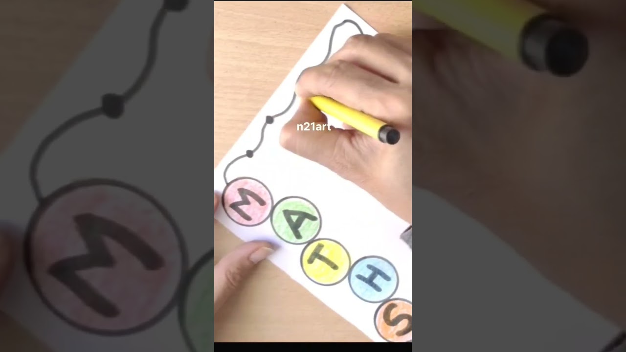 Creative Maths Project Border Design 🎨 | Easy & Stunning Ideas