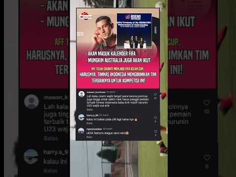 Piala AFF Berubah Jadi FIFA ASEAN Cup π