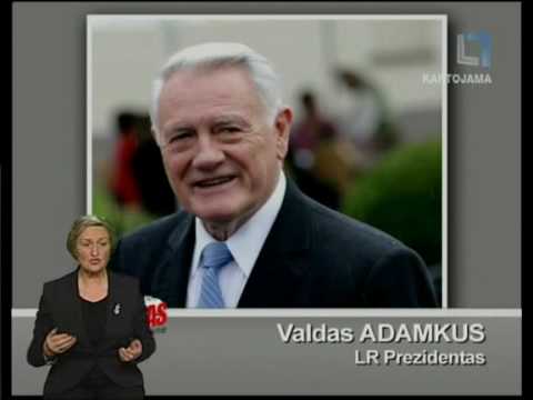 Kadenciją baigęs Prezidentas Valdas Adamkus: "slaptas CŽV kalėjimas, - iš fantazijų pasaulio!"