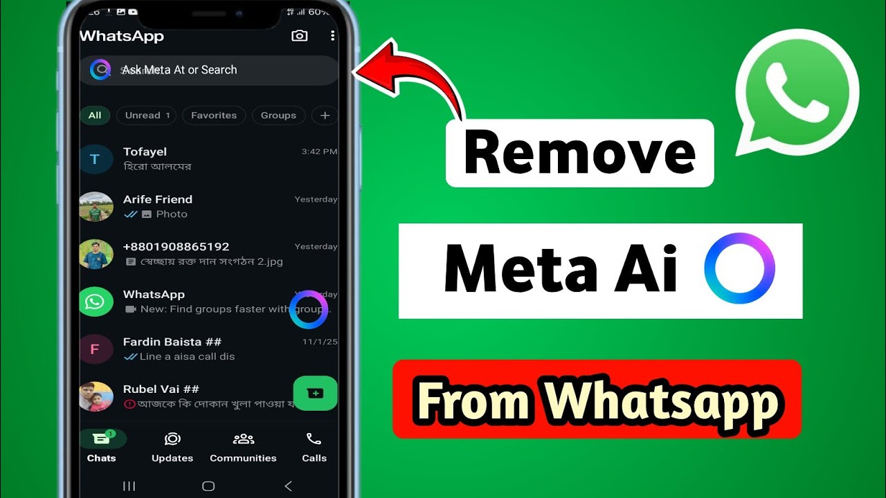 Disable Meta AI Chat on WhatsApp (2025 Guide)