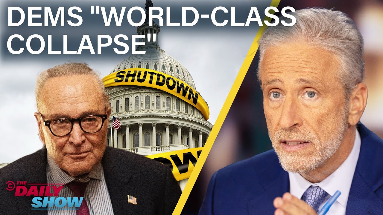 Jon Stewart Reacts to Democrats Giving In on the Shutdown ๐ก