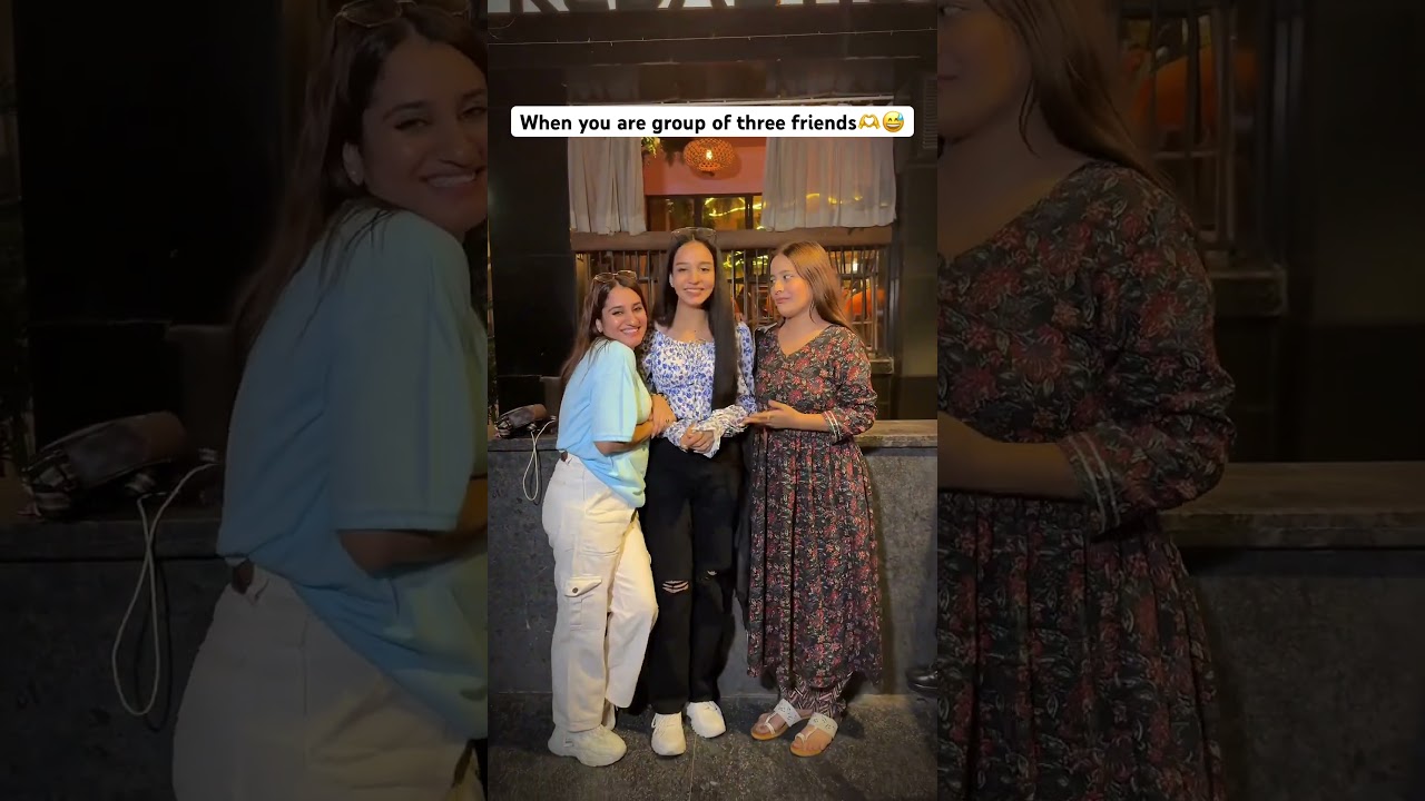 Funny Moments with Three Best Friends 😂