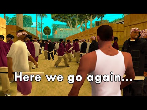 прохожу gta sa, но она сложнее в 97 раз