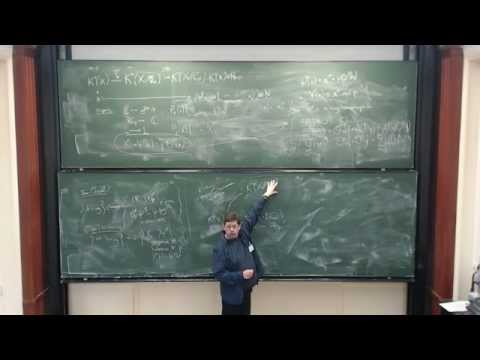 Charles Rezk: Elliptic cohomology and elliptic curves (Part 1)