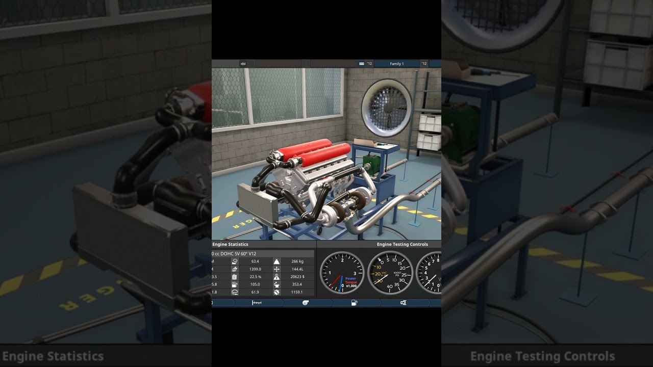 Automation V12 Engine: 6-Liter Quad Turbo, 2600 HP at 10,000 RPM