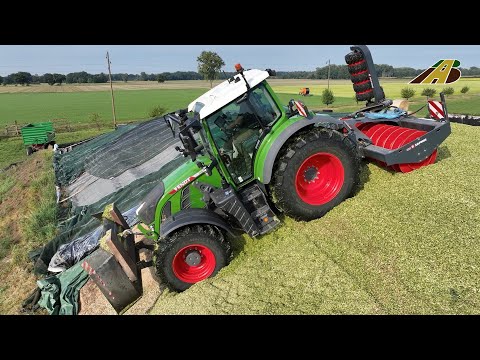 Maishäckseln 2025 Biogasanlage & Milchkühe, Strom & Milch vom Bauernhof - Landwirtschaft & Traktoren