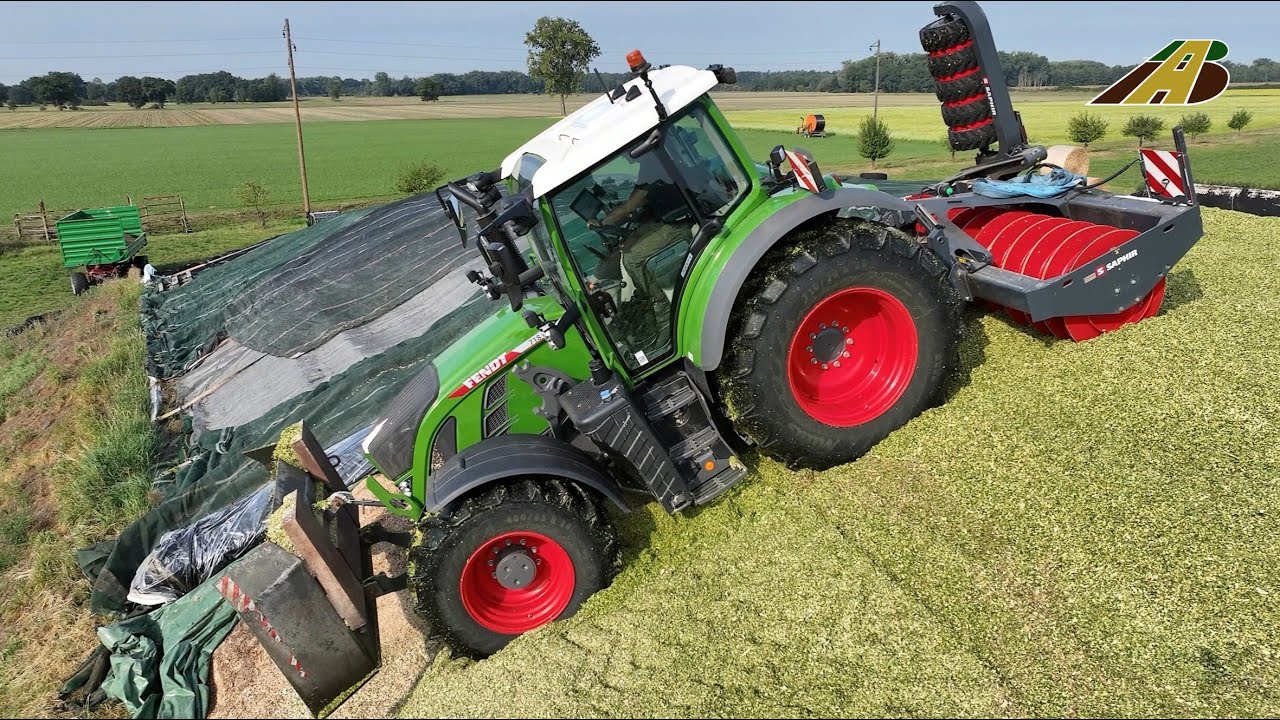 Maisernte 2025 an der Elbe 🚜 – Energie- und Futtermais für Biogasanlage & Milchvieh