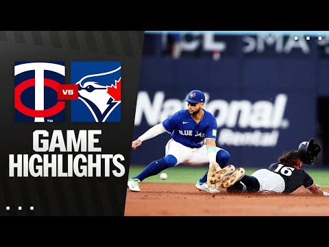 Twins vs. Blue Jays Game Highlights (8/27/25) | MLB Highlights
