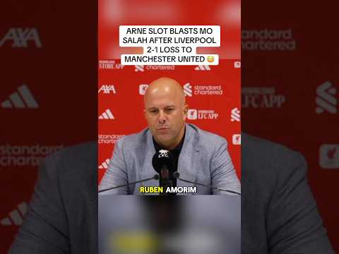 “Ruben Amorim is my daddy” - Arne Slot Postmatch Intervjew - Liverpool 1-2 Manchester United